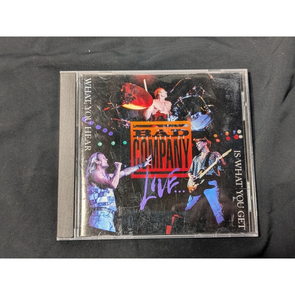 Bad Company What You Hear Is What You Get: The Best of Bad Company Live CD 1993